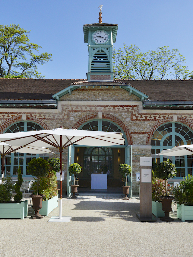 Entrance to the Orangerie VIP area Roland-Garros hospitality