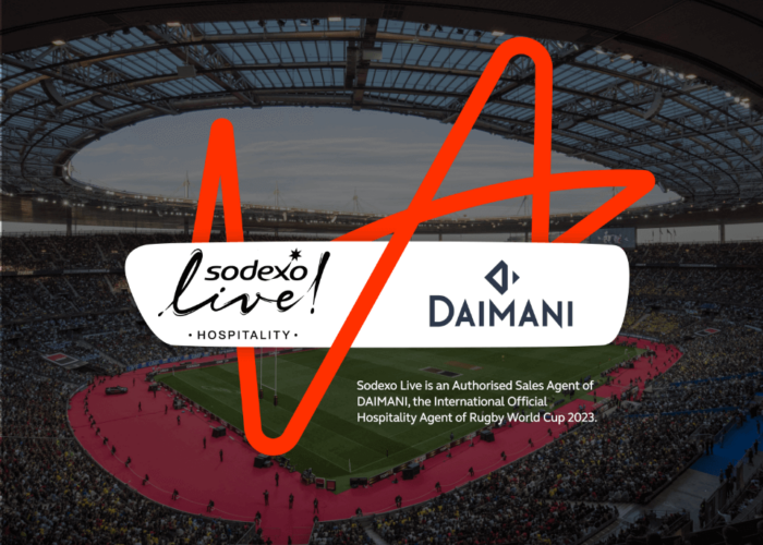 Sodexo Live Hospitality Official Partner Agency Rugby World Cup France 2023 Hospitality