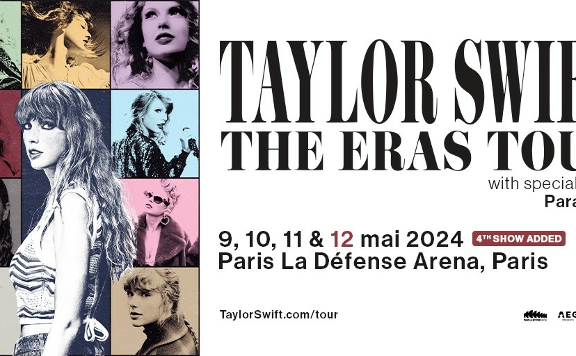 Concert Taylor Swift The Eras Tour Paris La Défense Arena Billets VIP Hospitalité