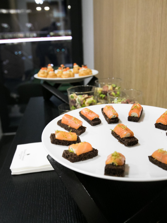 Buffet from Lenôtre served in the Salon Privatif with the Sodexo Live Hospitality VIP offer