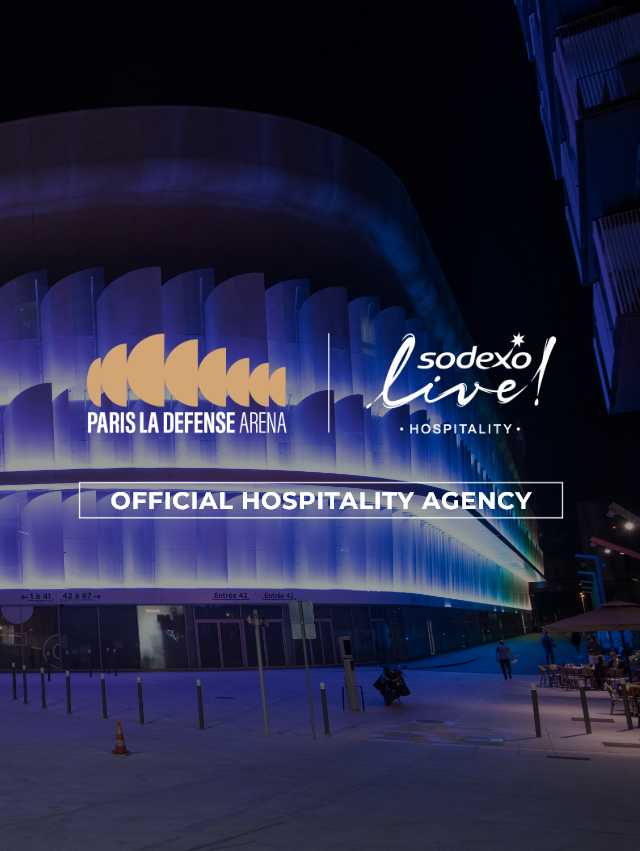 Sodexo Live Hospitality Official Hospitality Agency Paris La Défense Arena
