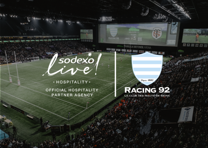 Sodexo Live Hospitality Official Hospitality Agency for Racing 92 sporting events