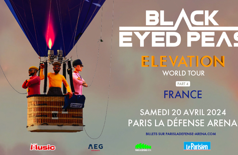 Concert Black Eyed Peas Elevation Paris La Défense Arena VIP Tickets Hospitality