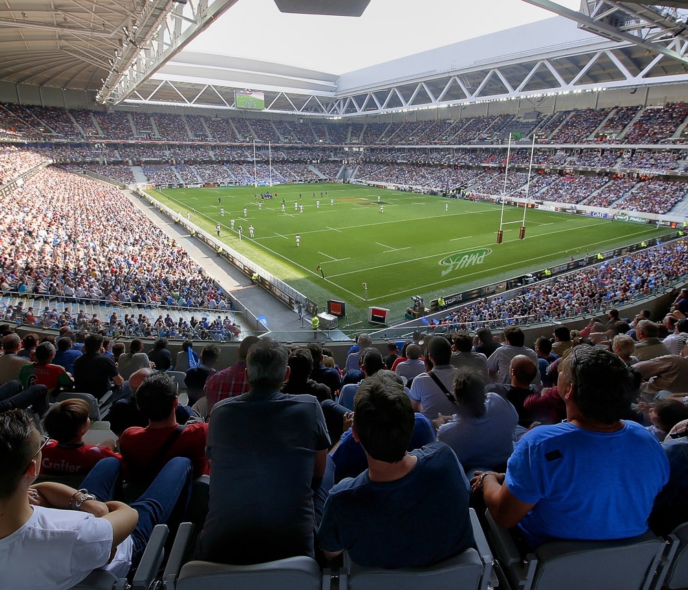 Places match de rugby pendant le Tournoi des 6 Nations