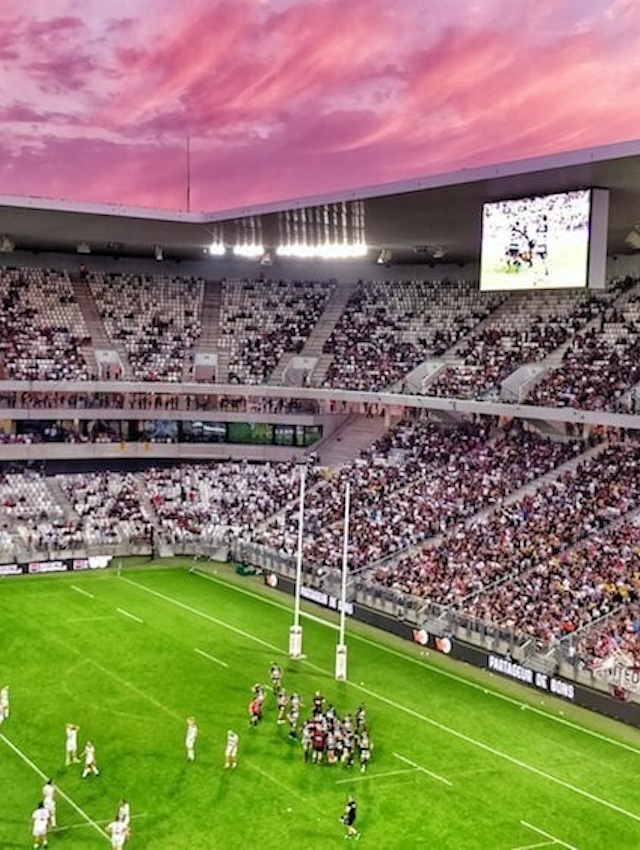 The 2023 Rugby Top 14 Semi-Final at the Matmut Atlantique Stadium