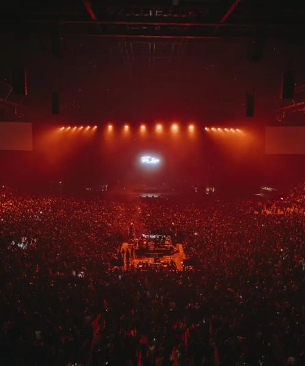 Post Malone concert in VIP at the Paris Défense Arena
