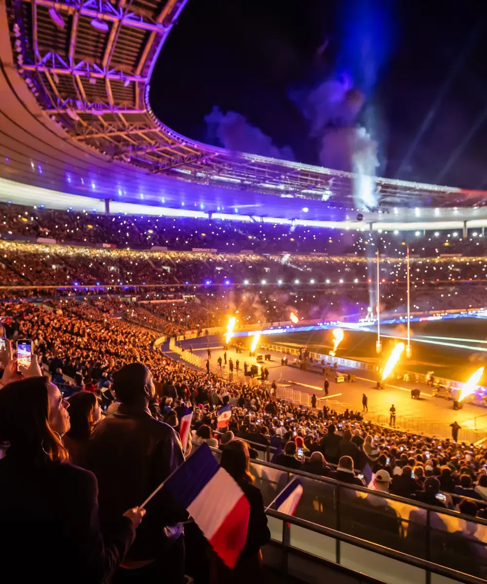 Stade de France experience en Tribune VIP France Rugby