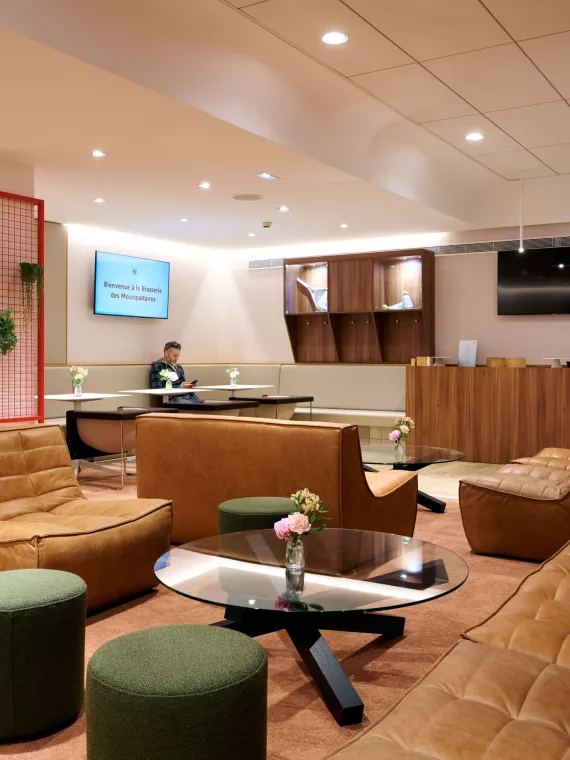 Roland-Garros VIP lounge Brasserie des Mousquetaires 