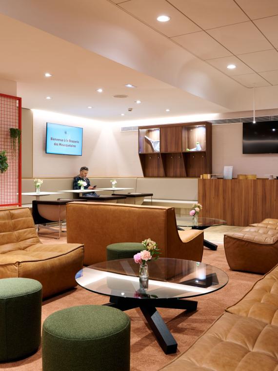Roland-Garros VIP lounge Brasserie des Mousquetaires 
