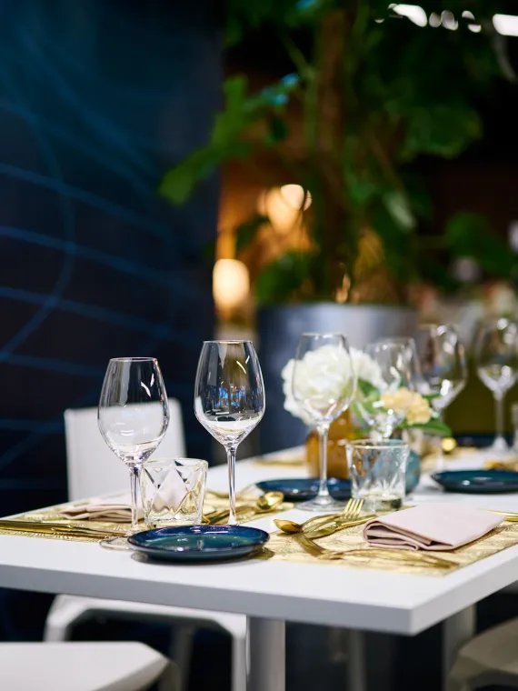 Cocktail en VIP lors du Rolex Paris Masters