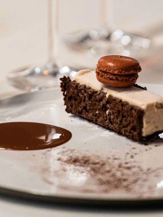 Dessert en VIP lors du Rolex Paris Masters
