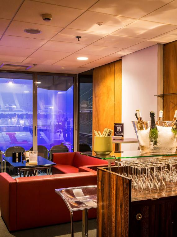 Loge VIP de la Decathlon Arena Concert Ed Sheeran