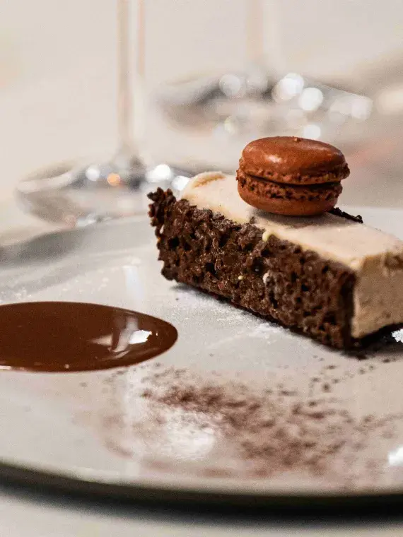 VIP dessert at the Rolex Paris Masters