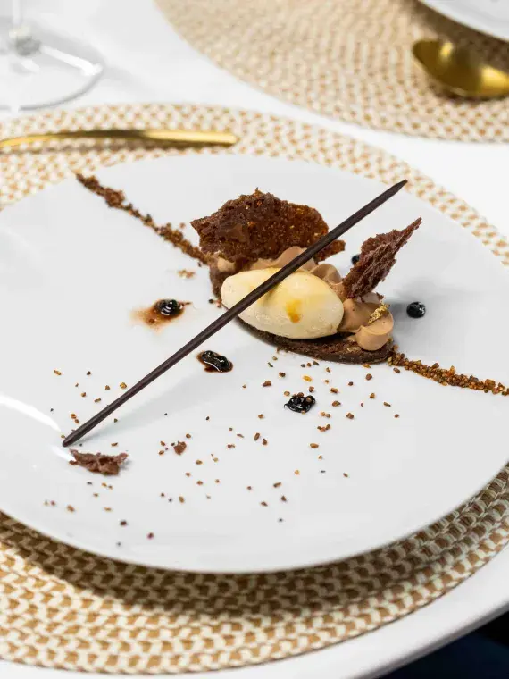 VIP dinner service at the Rolex Paris Masters