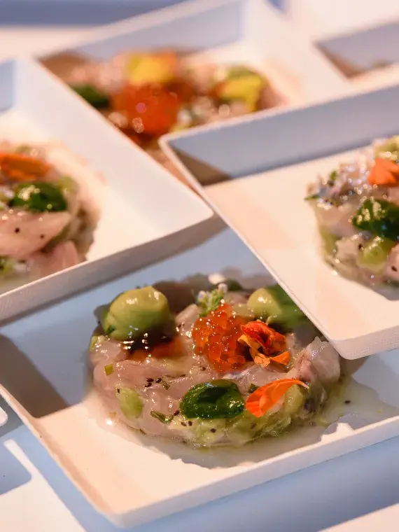Dîner gastronomique en salon VIP avant le concert de Niska au Stade de France