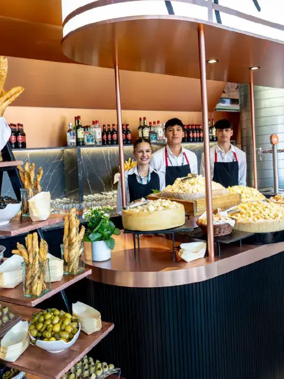 Espace Gastronomie VIP madrid Sky  Seat