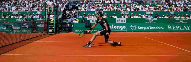 10_image event tennis_visuel_moment desktop Casper Ruud en finale du tournoi Rolex Monte Carlo Masters
