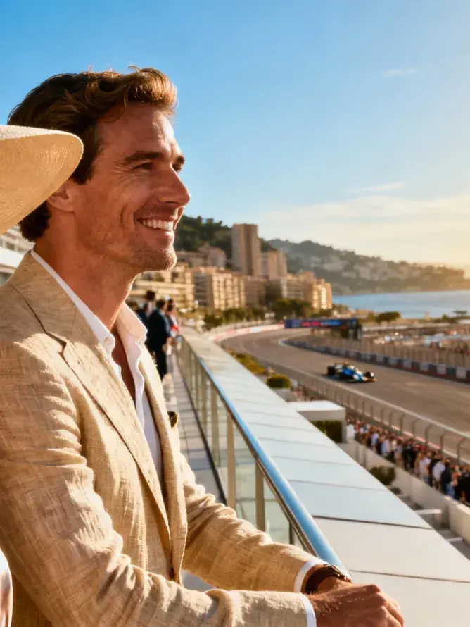 High-end VIP experience at the Monaco Formula 1 Grand Prix with exclusive services and track view