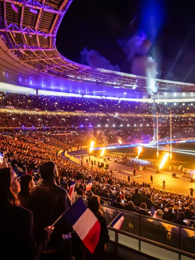 Moment privilégié en loge VIP lors d’un match France Belgique de Ligue des Nations