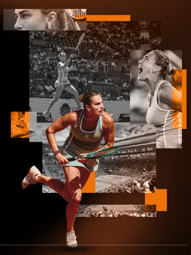 Sabalenka joue au Tennis à Madrid