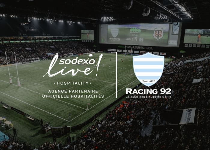 Sodexo Live Hospitality partenaire hospitalites matchs Racing 92 Sodexo Live Hospitality Agence Officielle Hospitalités des évènements sportifs Racing 92