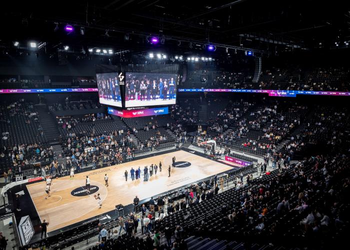 premium asvel euroleague tickets basket Premium ASVEL Euroleague basketball tickets, featuring a view from the exclusive lounge