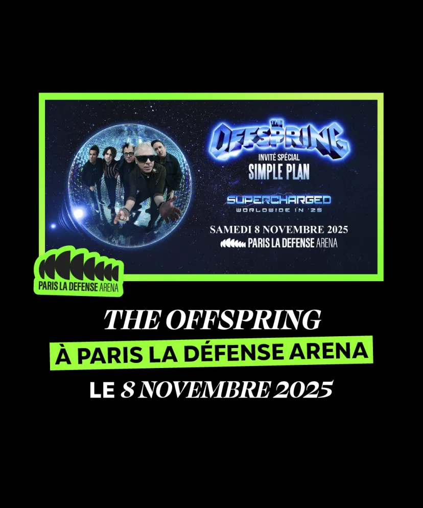 Official The Offspring concert poster
