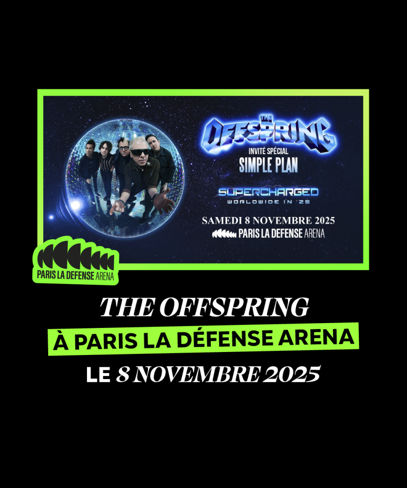 Official The Offspring concert poster