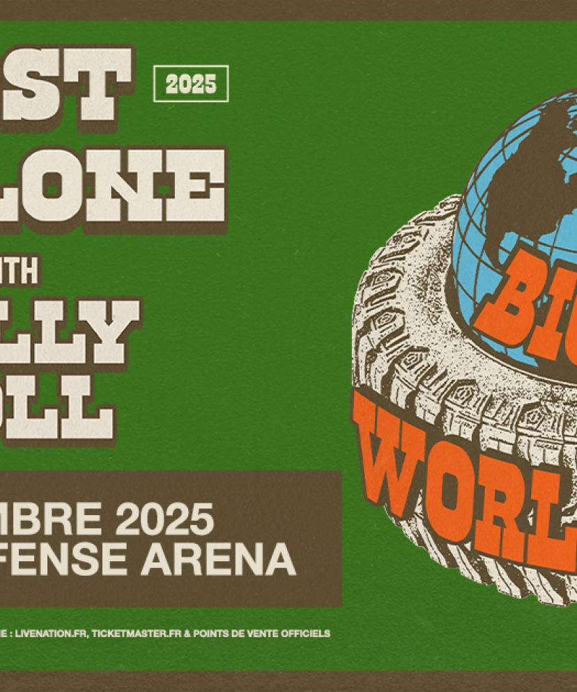 Post Malone Concert VIP Paris La Défense Arena book your VIP tickets